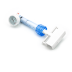 Analog inflation device for controlled balloon inflation during kyphoplasty procedures with RENOVA SPINE™ system.