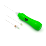 DISKOM™ percutaneous discectomy device with access needle and titanium cochlear tip for mechanical removal of herniated disc material - cervical.