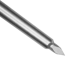 Close-up of the FULLY REMOVE™ biopsy needle tip, designed for atraumatic osteomedullary biopsies from the iliac crest without the need for a dislocation manoeuvre.