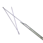 MOON™ needle for preoperative localization of non-palpable breast lesions with improved tip sharpness for precise penetration.