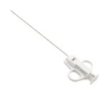 SPEEDYBELL DOPPIA CORSA™ semi-automatic guillotine needle for soft tissue biopsy, offering precision with adjustable sample cavity sizes.