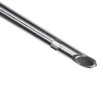 Close-up of the STERNOBELL EXPLANT™ needle tip, a specialized device for bone marrow explantation from the sternum and iliac crest for transplants