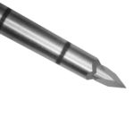 Close-up of the UNLUX SYSTEM™ biopsy needle tip, a patented medical device for iliac crest bone biopsies without the need for dislocation manoeuvre