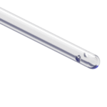 Flexible distal tip of AINSEBLUE catheter with side-eyes and radiopaque marker