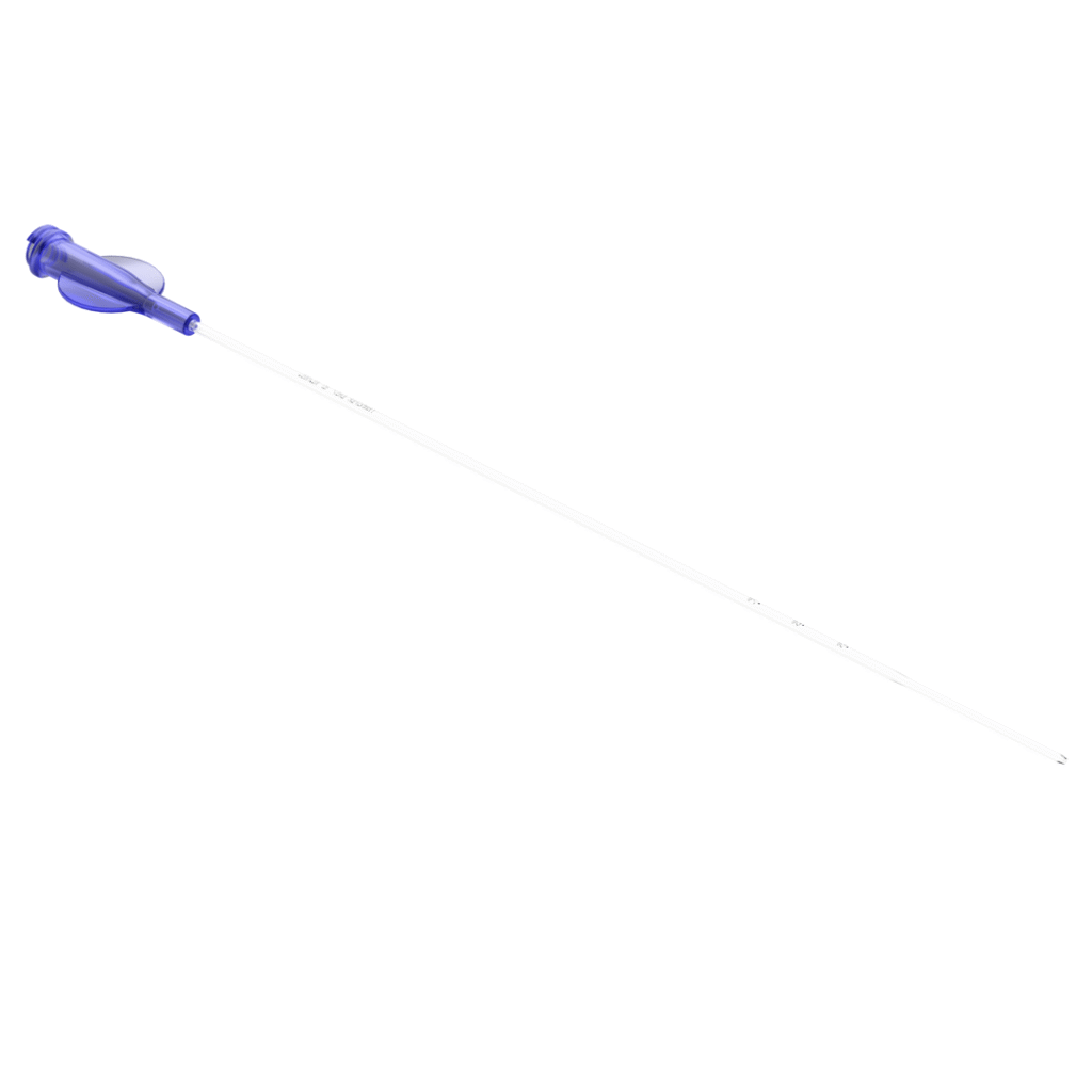 TRANSFER EASY embryo transfer catheter with flexible distal tip and Luer-lock adapter