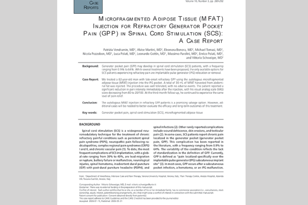 LIPO-STEM DUO™ featured in an international case report